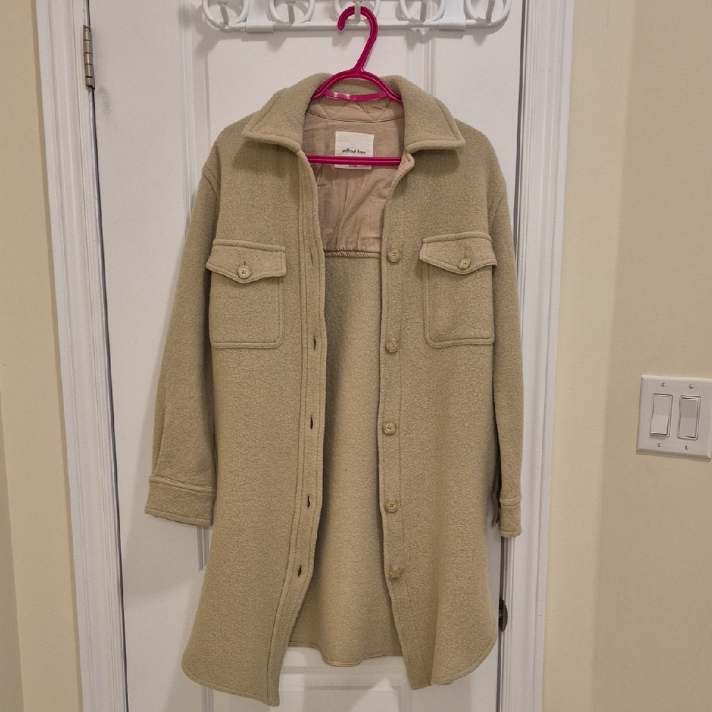 Wilfred Ganna Tan Long Jacket